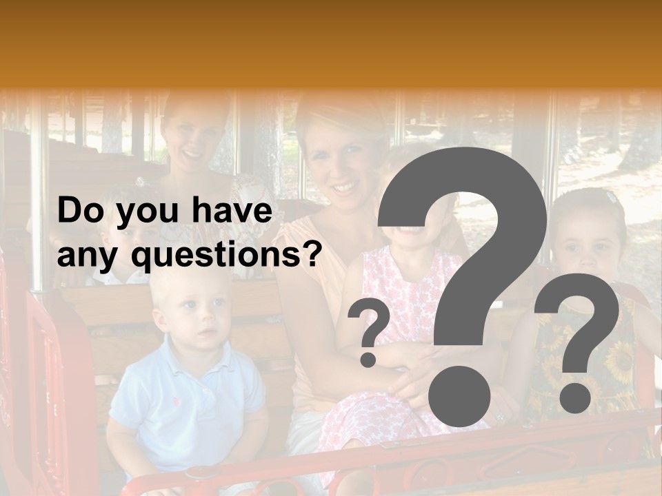 Together Visiting Sitting PowerPoint Template