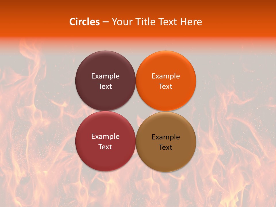 Light Wallpaper Dangerous PowerPoint Template