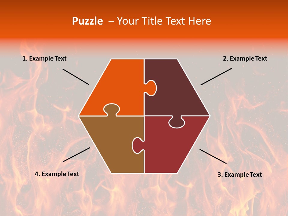 Light Wallpaper Dangerous PowerPoint Template