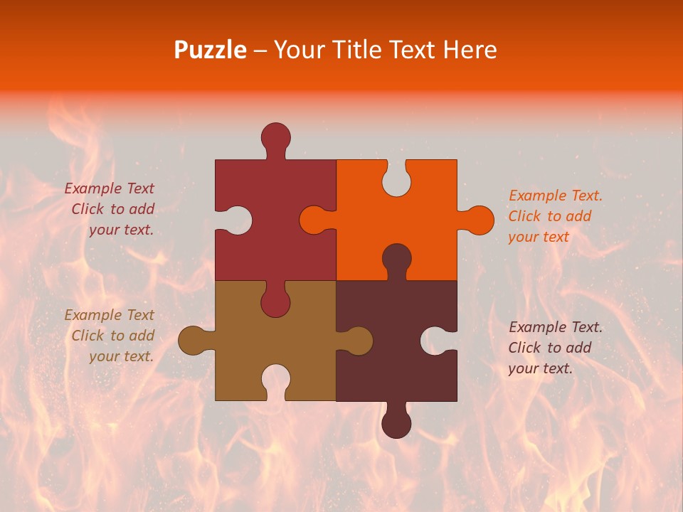 Light Wallpaper Dangerous PowerPoint Template