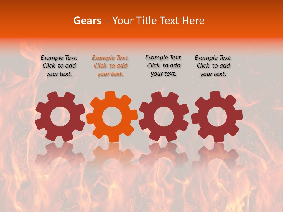 Light Wallpaper Dangerous PowerPoint Template