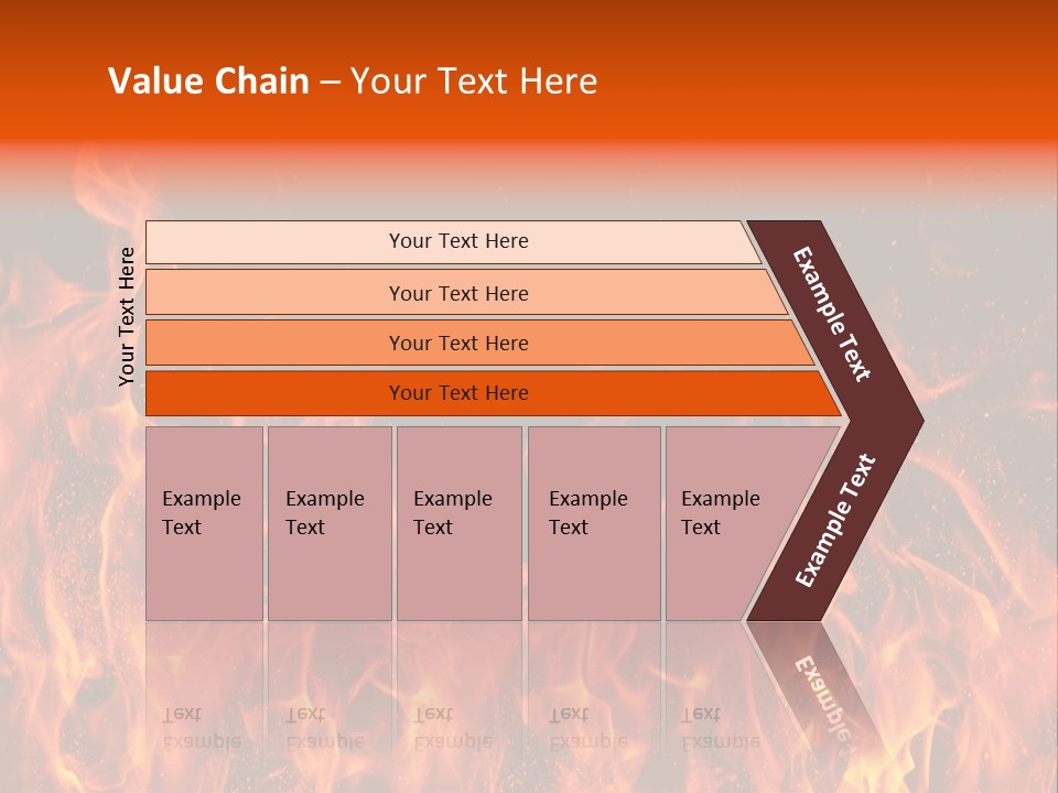 Light Wallpaper Dangerous PowerPoint Template