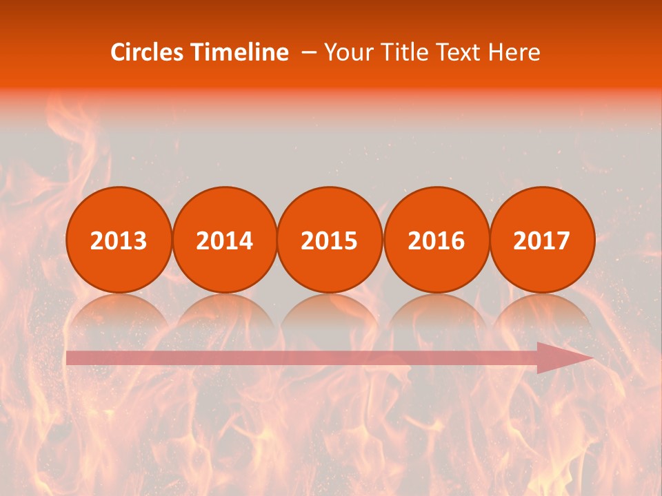 Light Wallpaper Dangerous PowerPoint Template