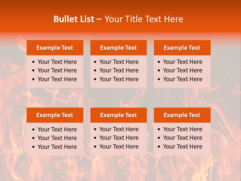 Light Wallpaper Dangerous PowerPoint Template