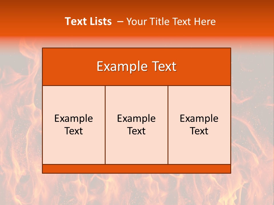 Light Wallpaper Dangerous PowerPoint Template