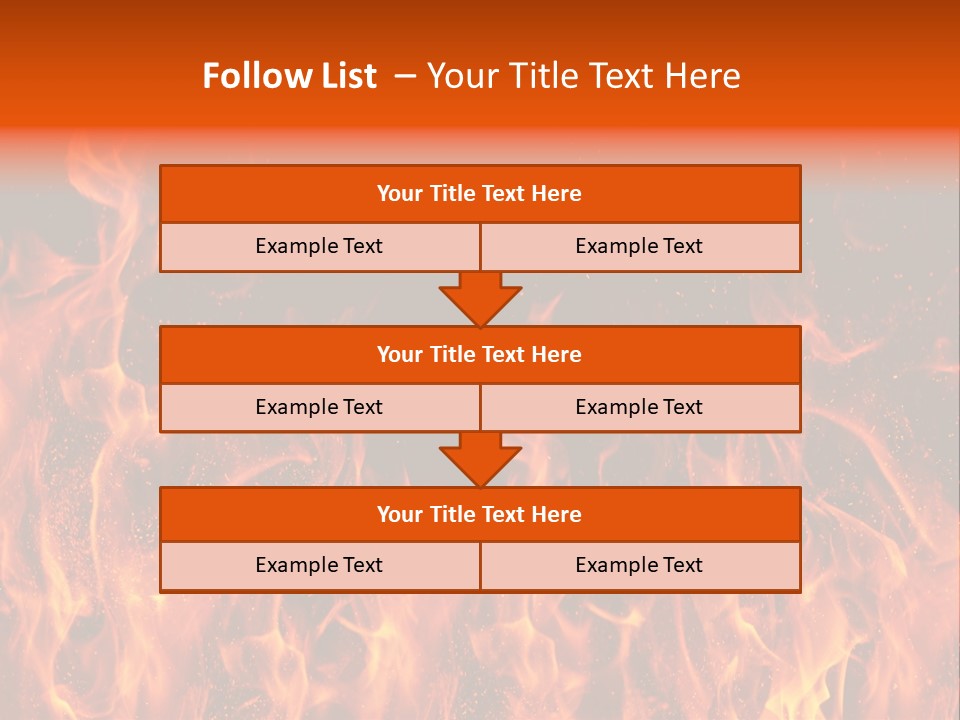 Light Wallpaper Dangerous PowerPoint Template