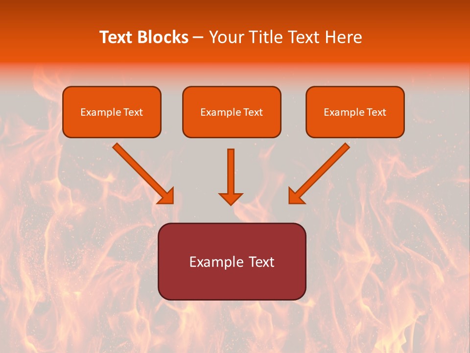 Light Wallpaper Dangerous PowerPoint Template