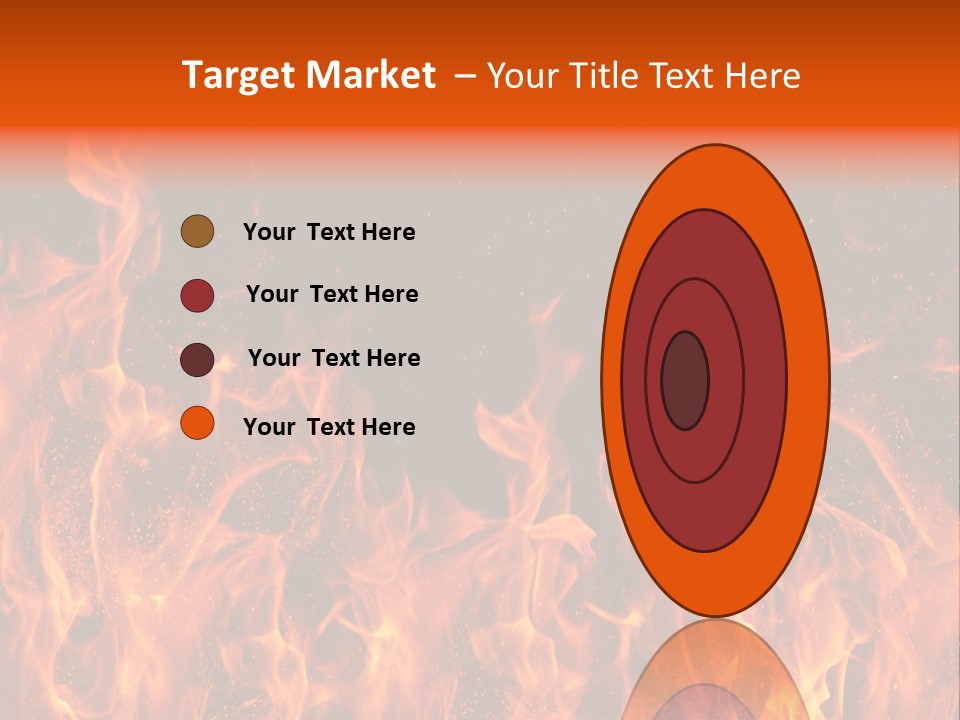 Light Wallpaper Dangerous PowerPoint Template