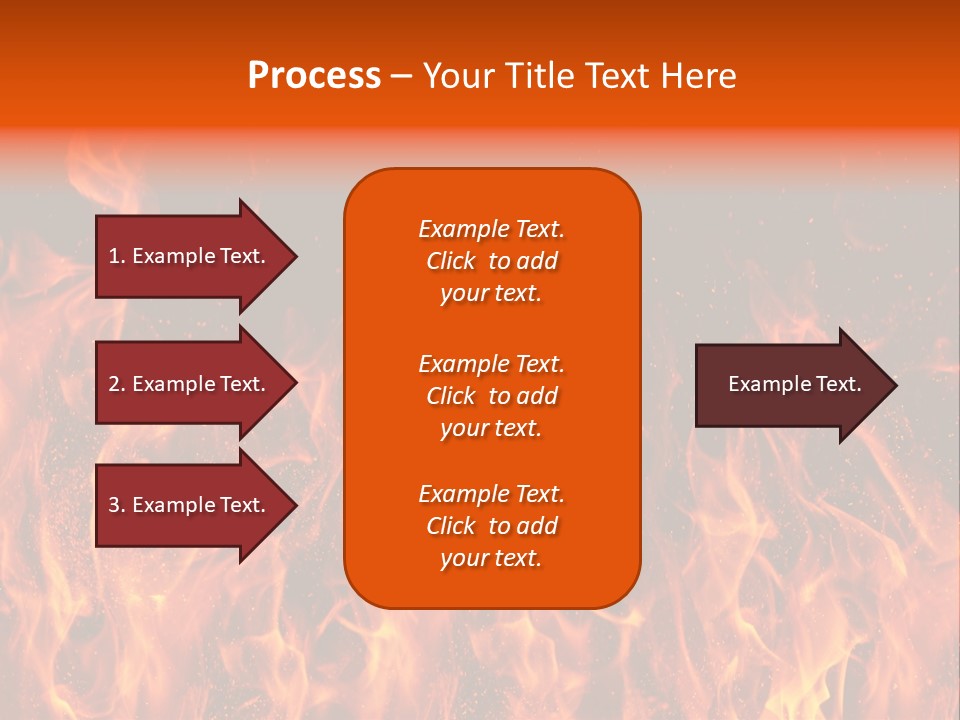 Light Wallpaper Dangerous PowerPoint Template