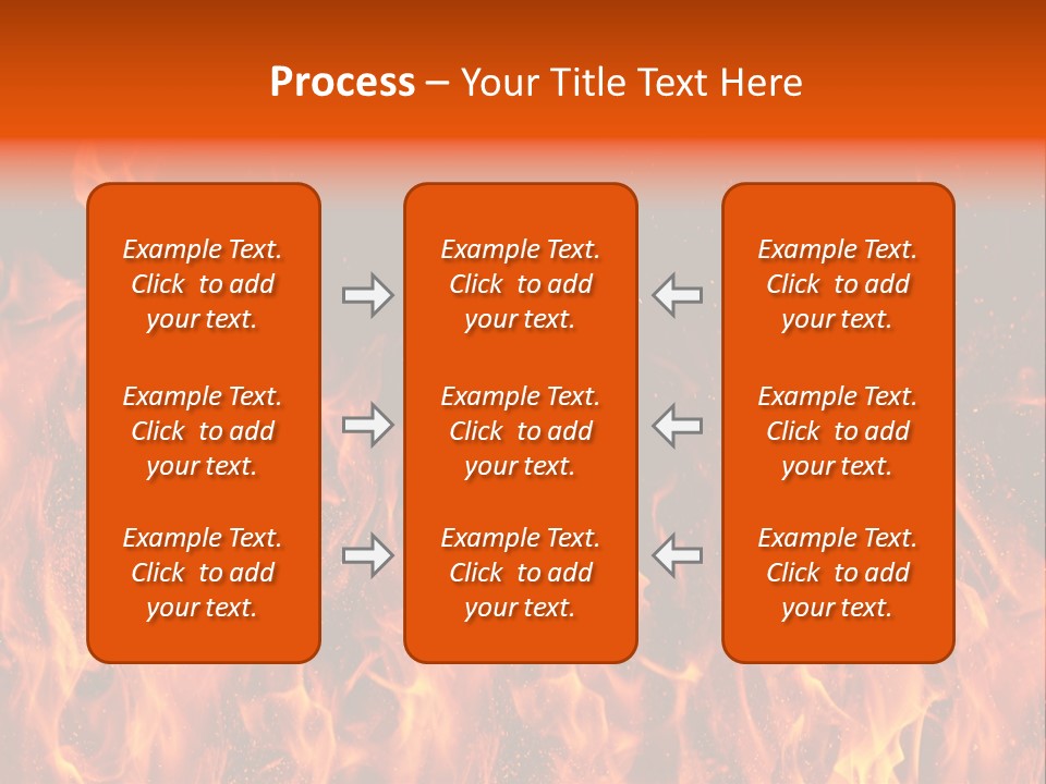 Light Wallpaper Dangerous PowerPoint Template