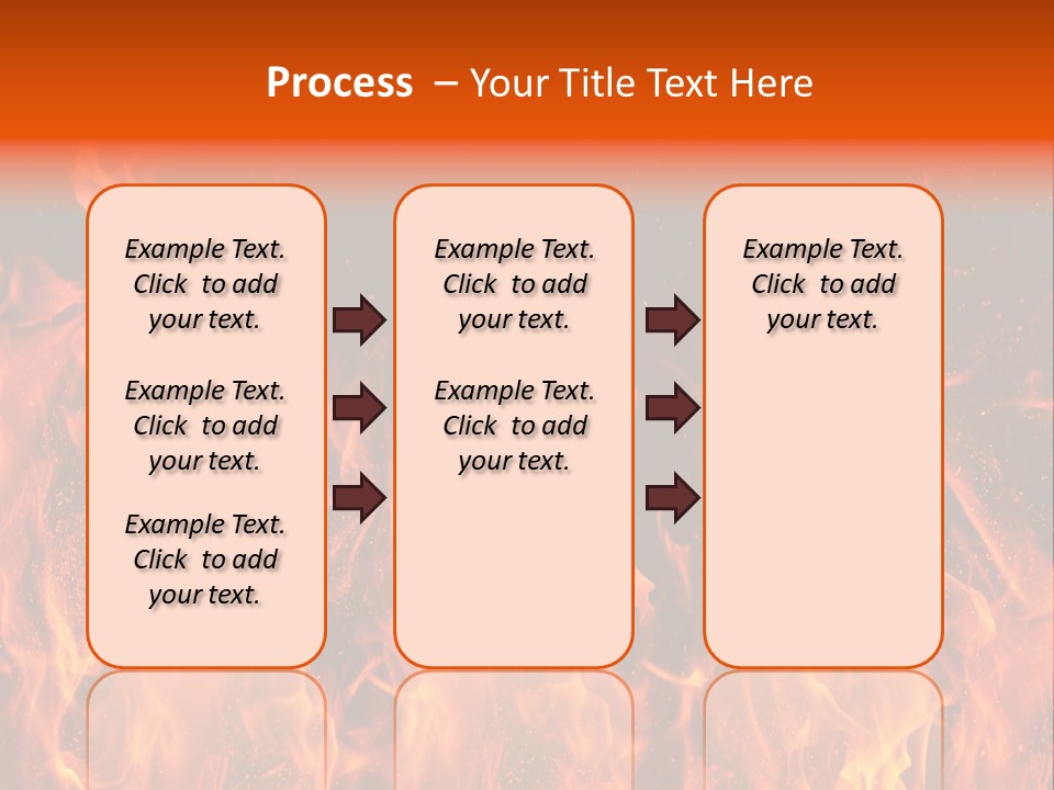 Light Wallpaper Dangerous PowerPoint Template
