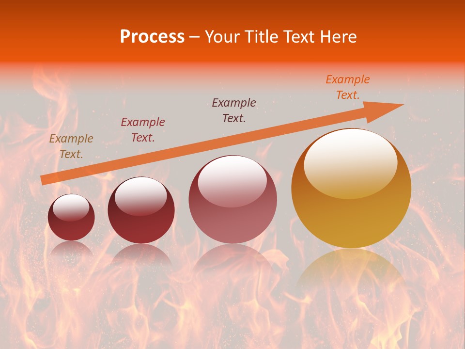 Light Wallpaper Dangerous PowerPoint Template