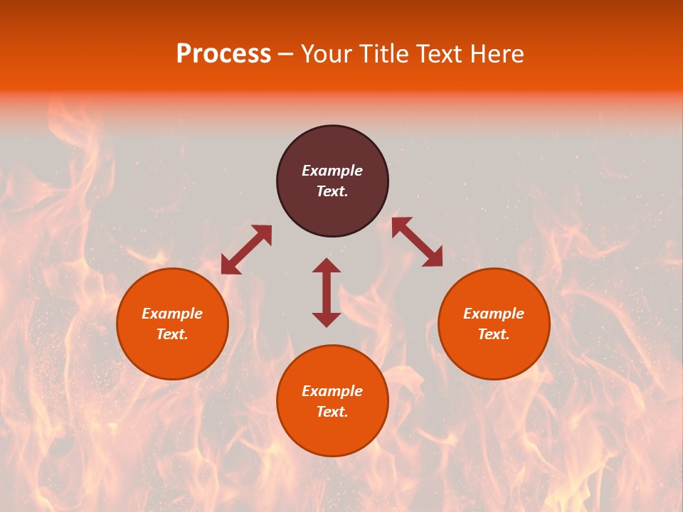 Light Wallpaper Dangerous PowerPoint Template