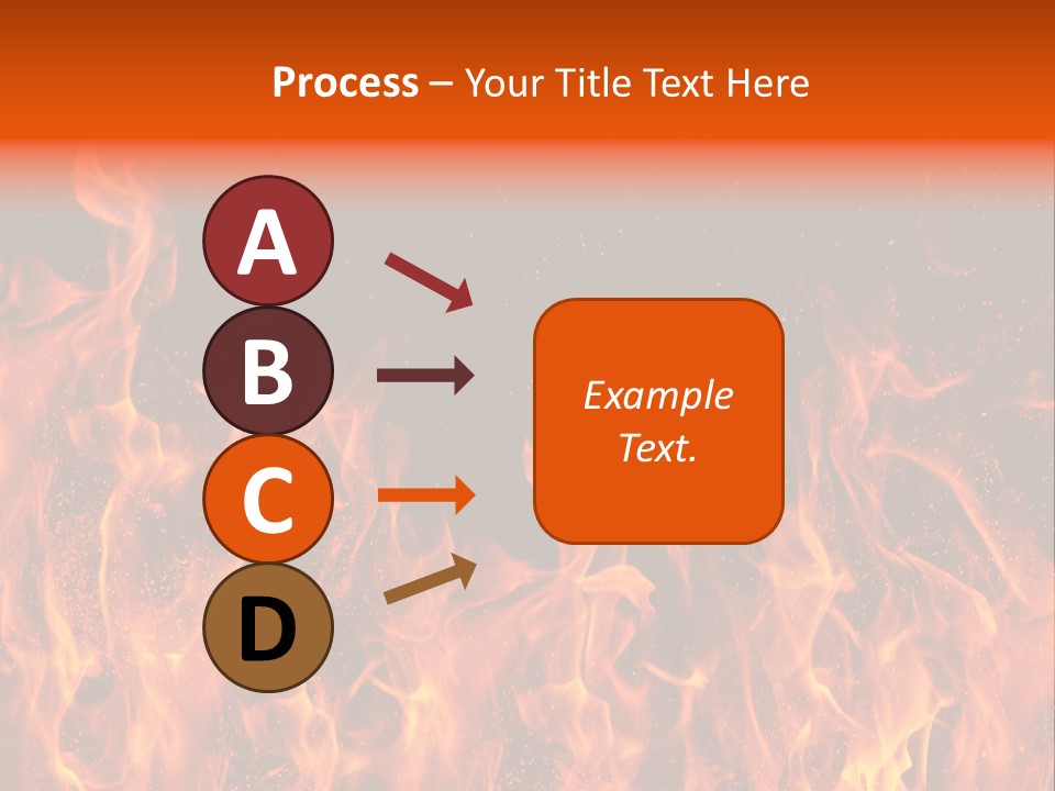 Light Wallpaper Dangerous PowerPoint Template