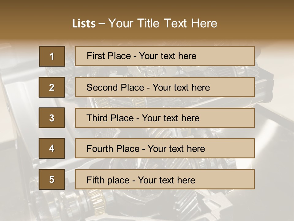 Iron Auto Complex PowerPoint Template