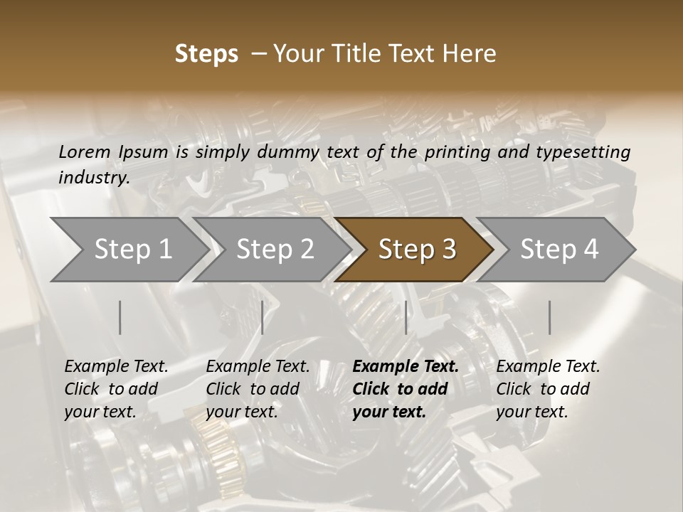Iron Auto Complex PowerPoint Template