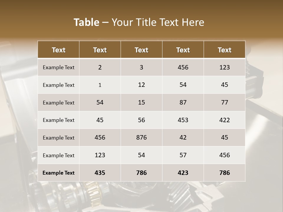 Iron Auto Complex PowerPoint Template