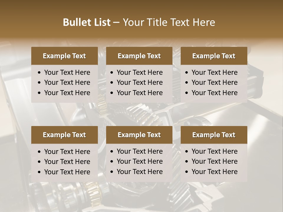 Iron Auto Complex PowerPoint Template