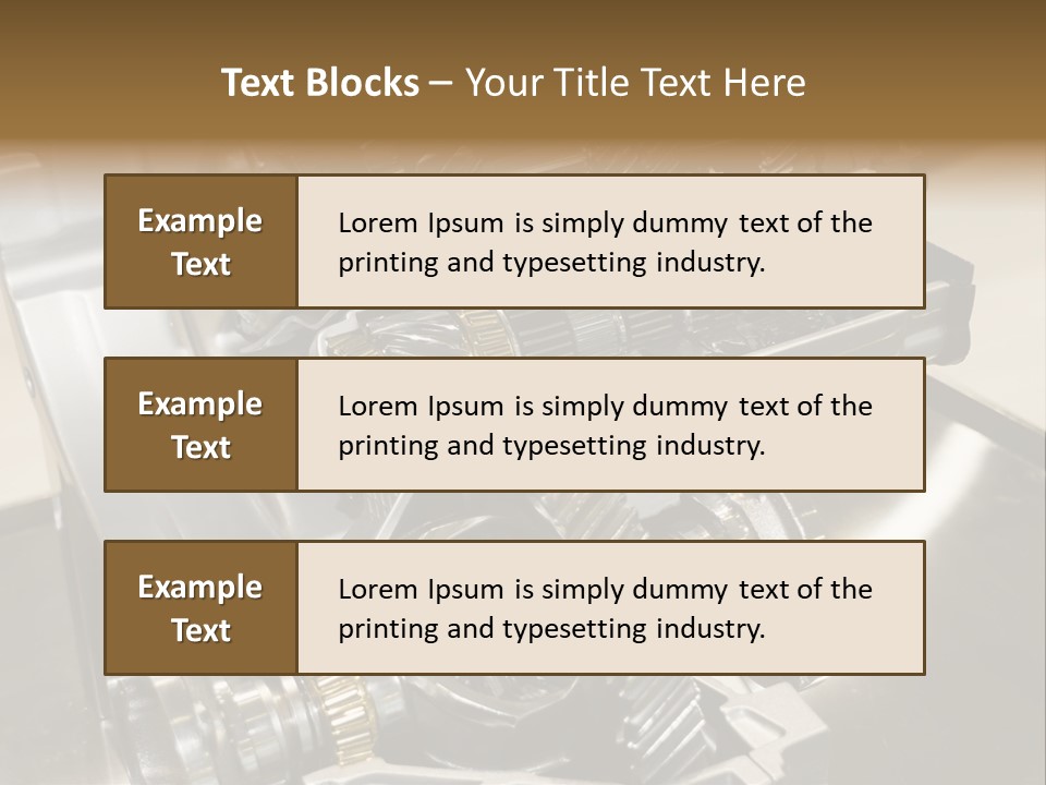 Iron Auto Complex PowerPoint Template