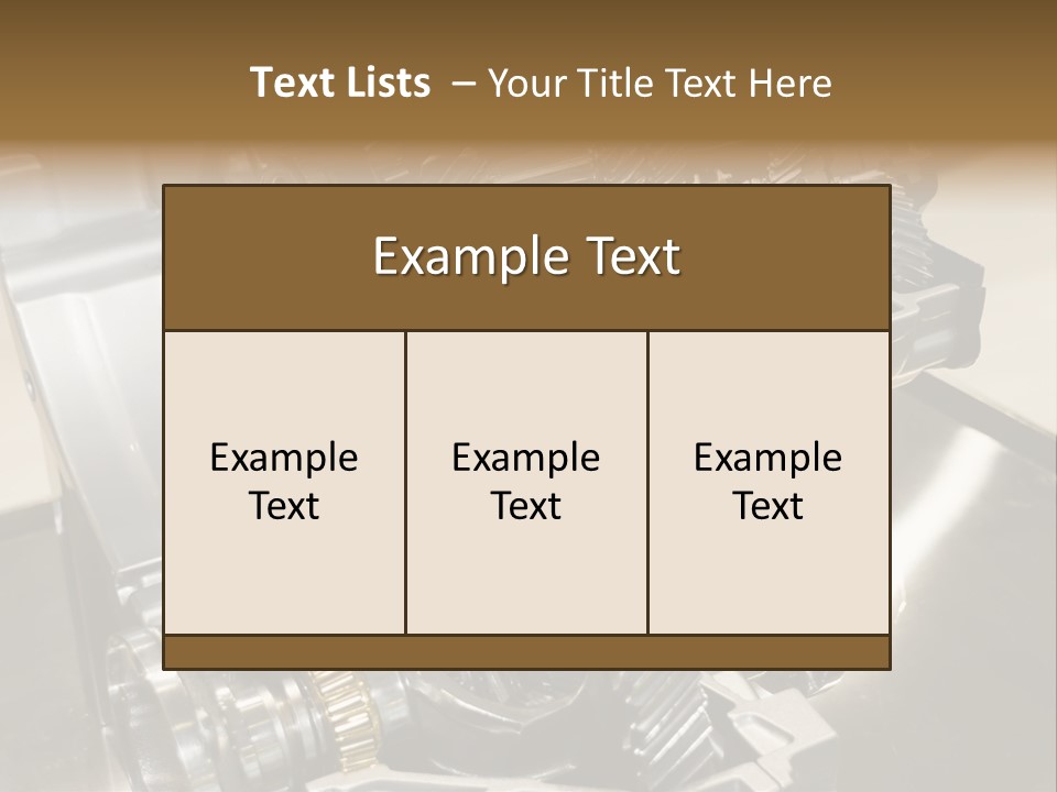 Iron Auto Complex PowerPoint Template