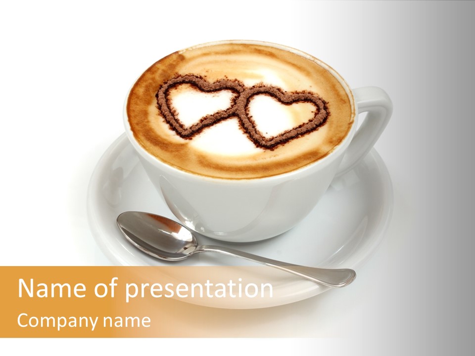 Espresso Fast Food Feed PowerPoint Template