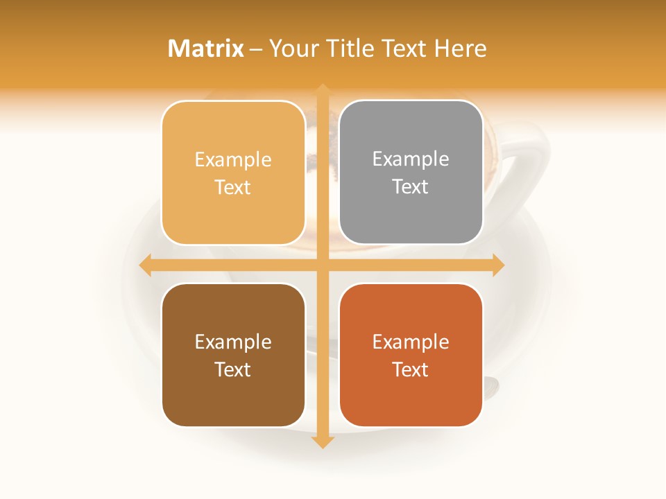 Espresso Fast Food Feed PowerPoint Template