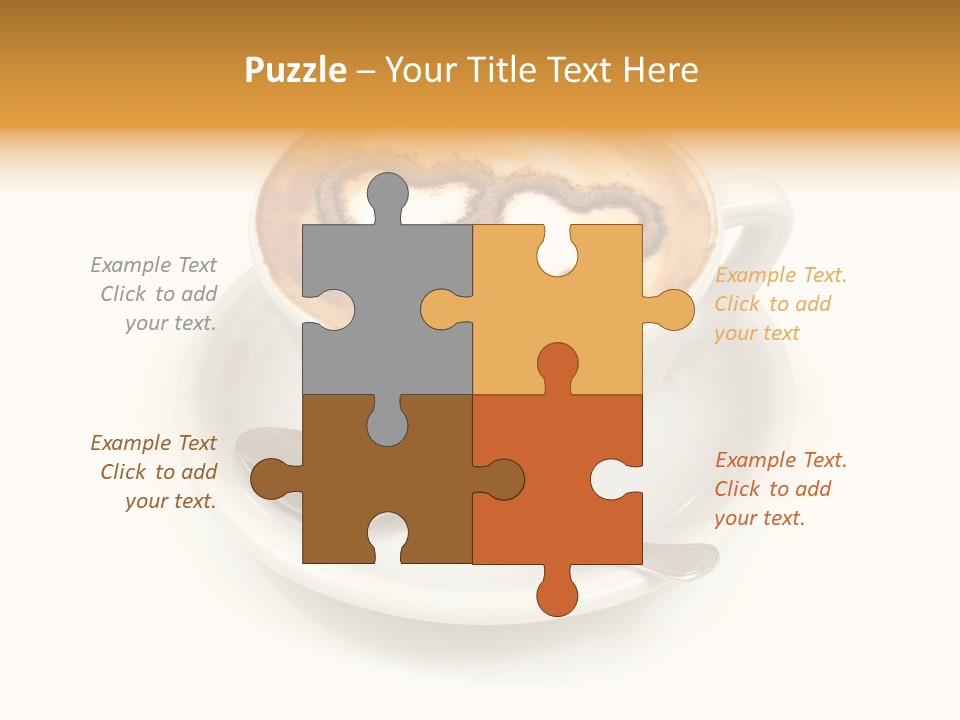 Espresso Fast Food Feed PowerPoint Template