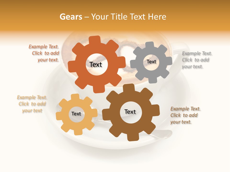 Espresso Fast Food Feed PowerPoint Template