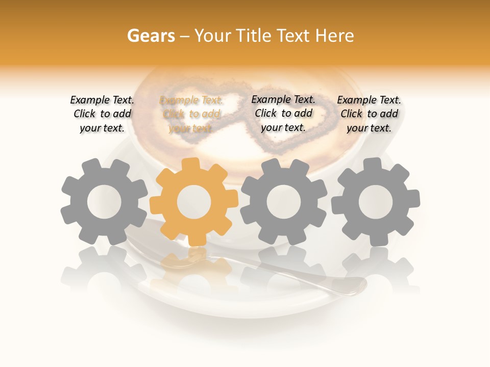 Espresso Fast Food Feed PowerPoint Template