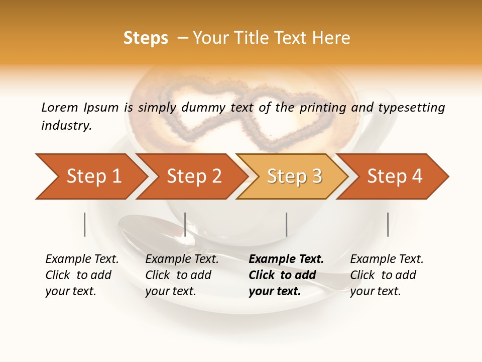 Espresso Fast Food Feed PowerPoint Template