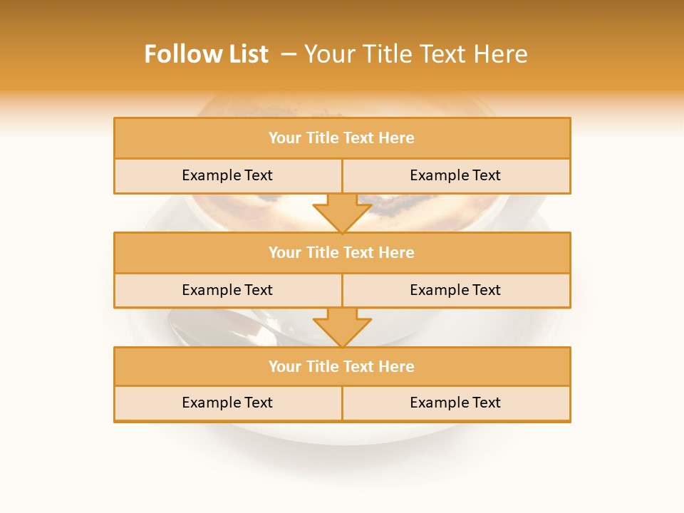 Espresso Fast Food Feed PowerPoint Template