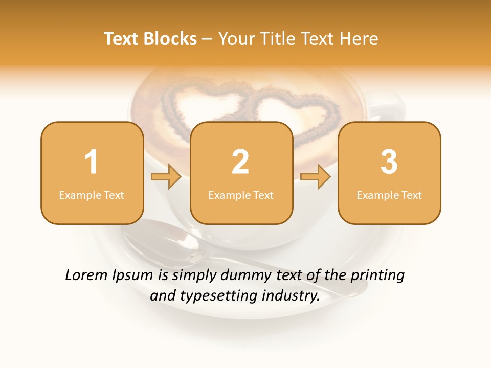 Espresso Fast Food Feed PowerPoint Template