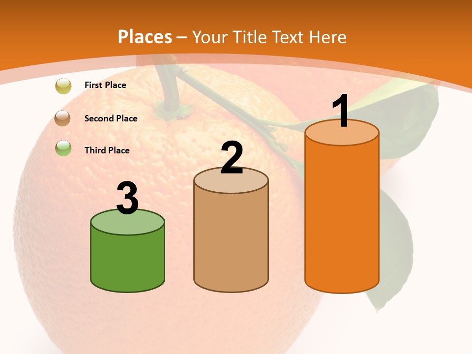 Fresh Isolated Juicy PowerPoint Template