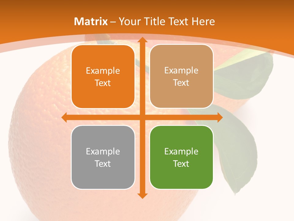 Fresh Isolated Juicy PowerPoint Template