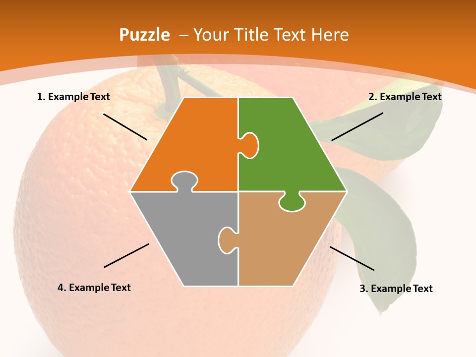 Fresh Isolated Juicy PowerPoint Template