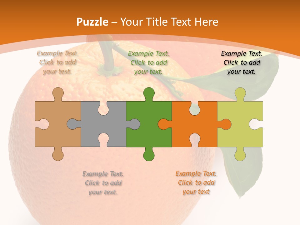 Fresh Isolated Juicy PowerPoint Template