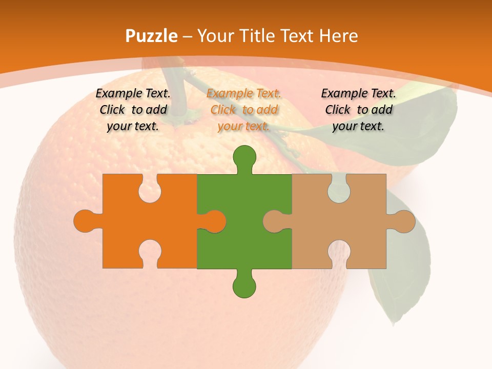 Fresh Isolated Juicy PowerPoint Template