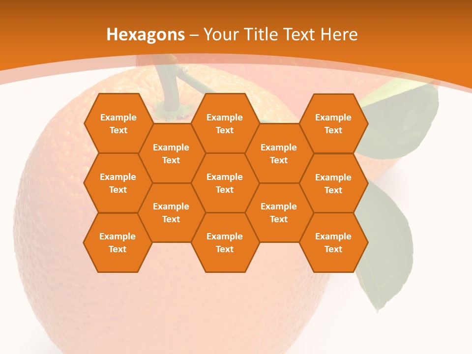 Fresh Isolated Juicy PowerPoint Template