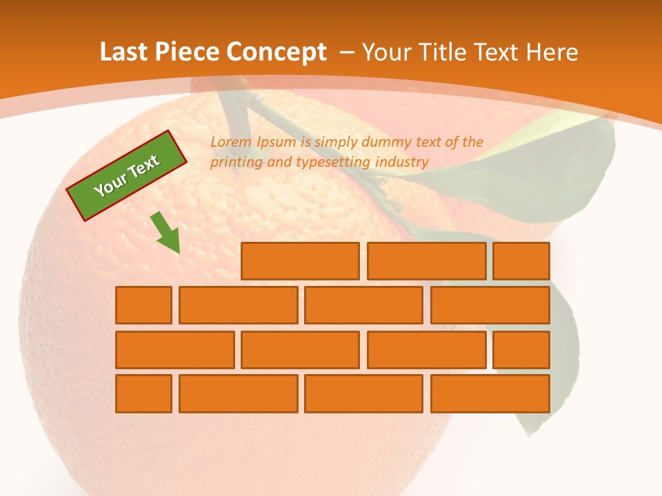Fresh Isolated Juicy PowerPoint Template