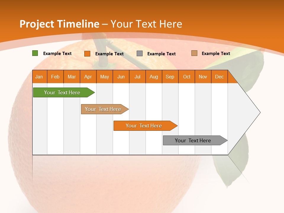 Fresh Isolated Juicy PowerPoint Template