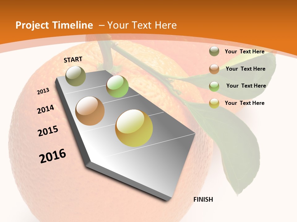 Fresh Isolated Juicy PowerPoint Template