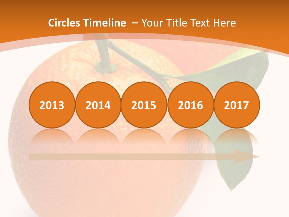 Fresh Isolated Juicy PowerPoint Template