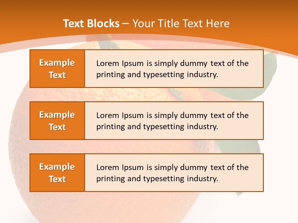 Fresh Isolated Juicy PowerPoint Template