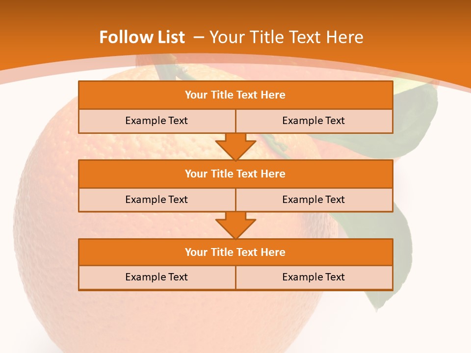 Fresh Isolated Juicy PowerPoint Template
