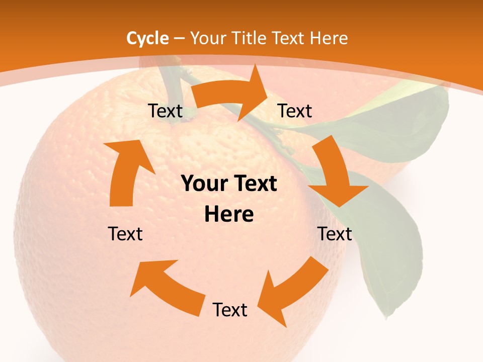 Fresh Isolated Juicy PowerPoint Template