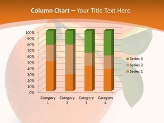 Fresh Isolated Juicy PowerPoint Template