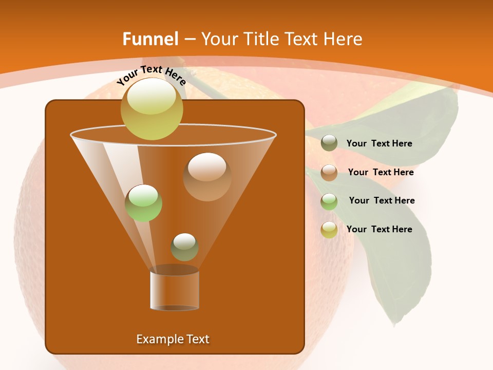 Fresh Isolated Juicy PowerPoint Template