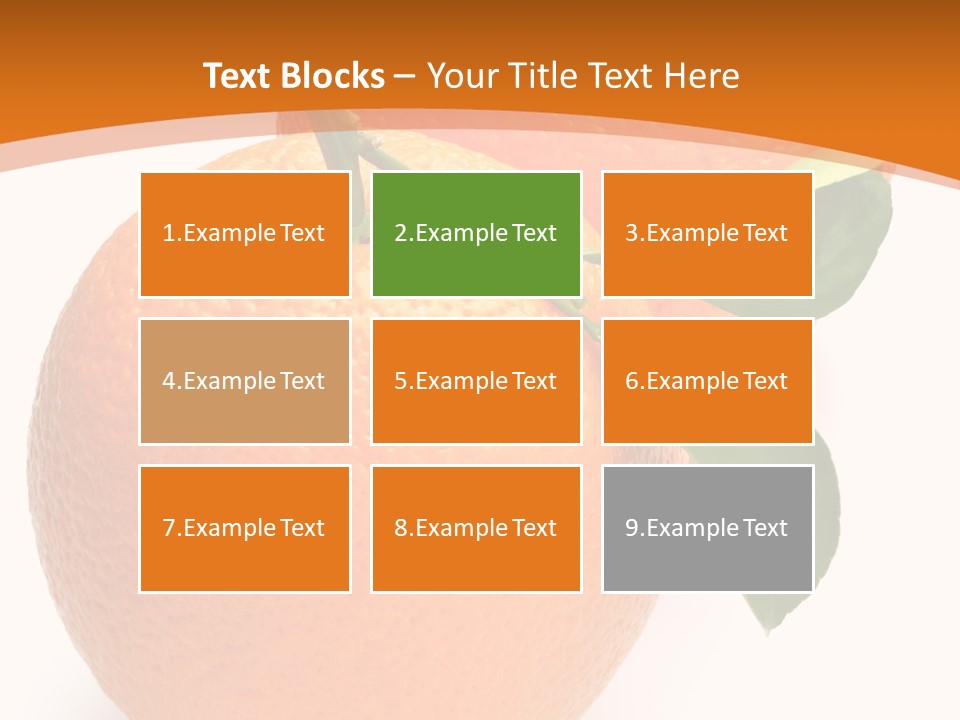 Fresh Isolated Juicy PowerPoint Template