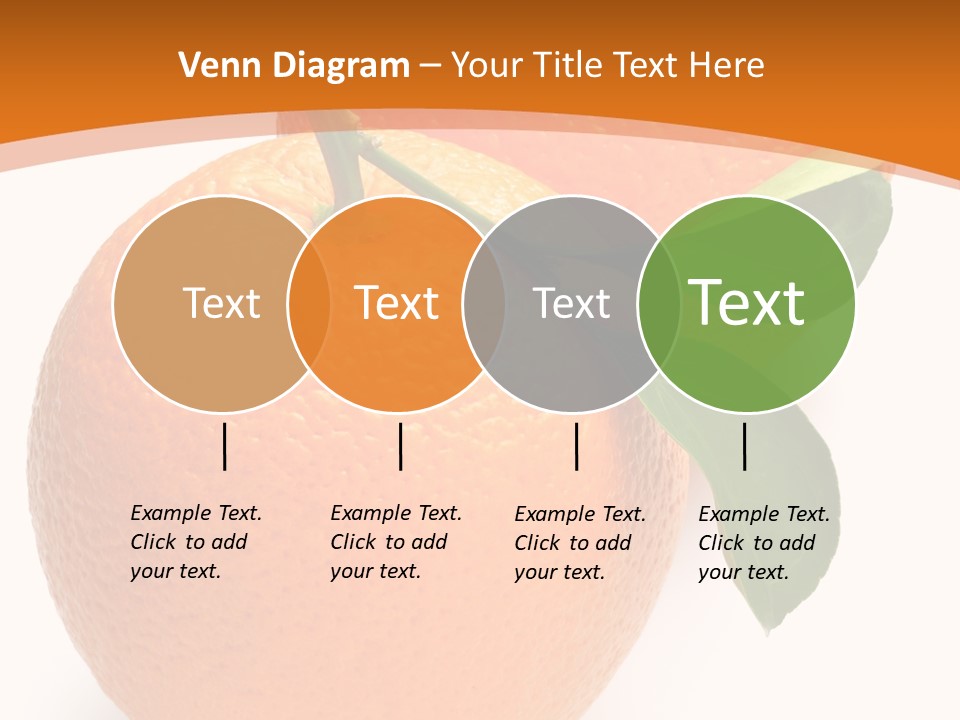 Fresh Isolated Juicy PowerPoint Template