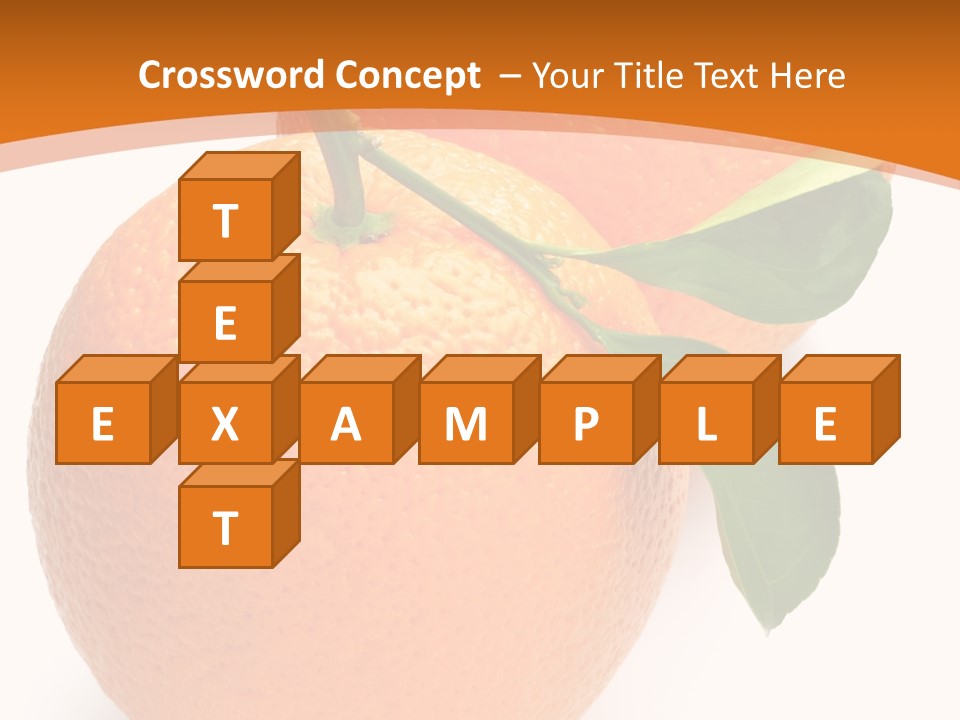 Fresh Isolated Juicy PowerPoint Template